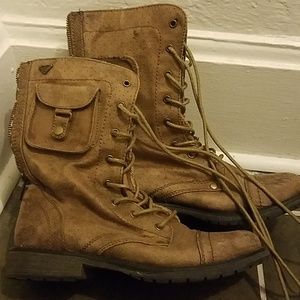 Roxy Seattle IV Combat Boots size 8